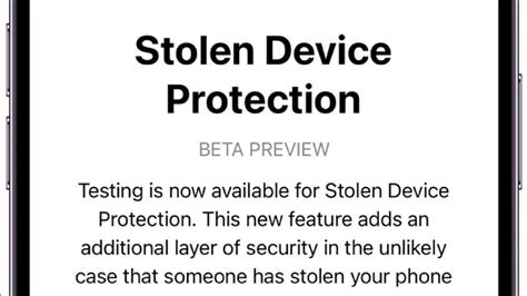 Apple unveils new security feature to safeguard against thieves